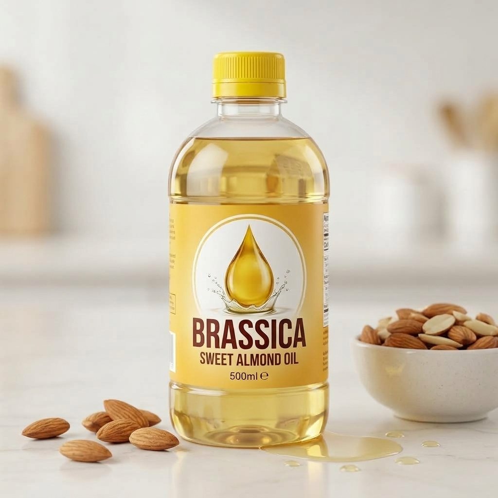 Brassica Sweet Almond Oil Cold Pressed Oil - Photo 1