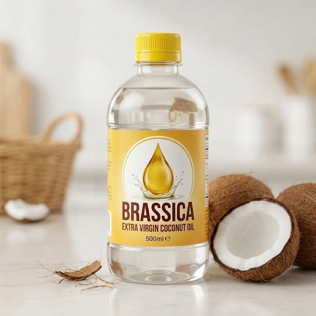 Brassica Coconut Oil Cold Pressed Oil - Photo 1