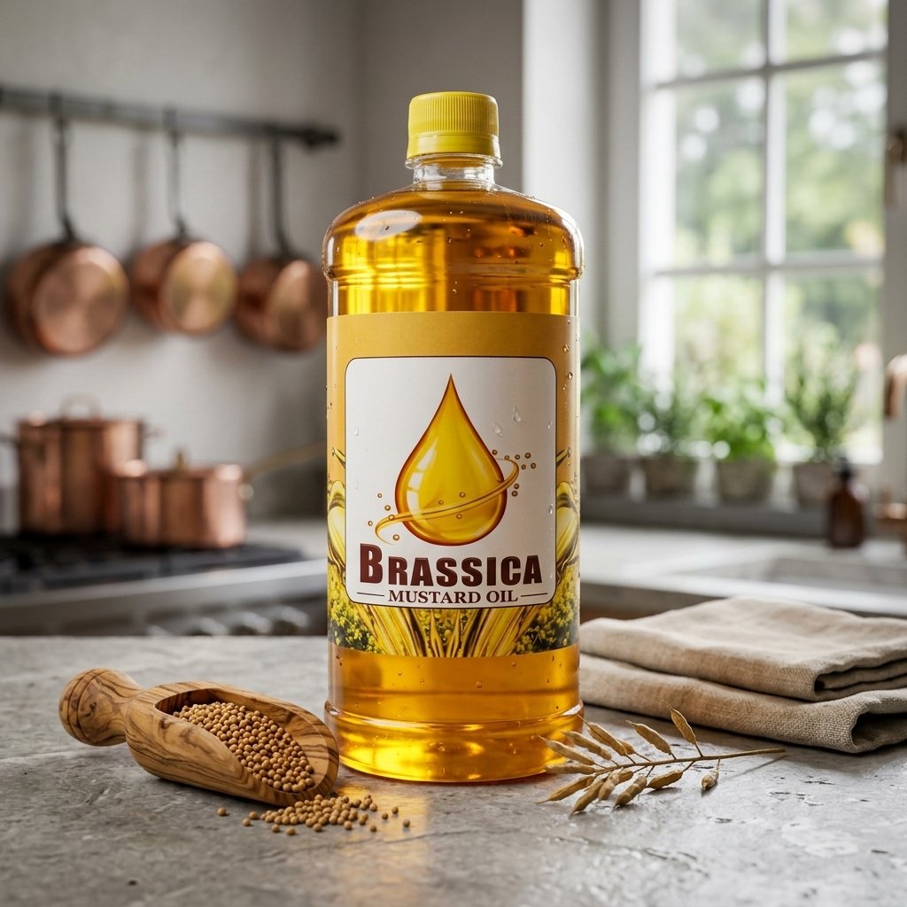 Brassica Oil - Pure Cold Pressed Bottle